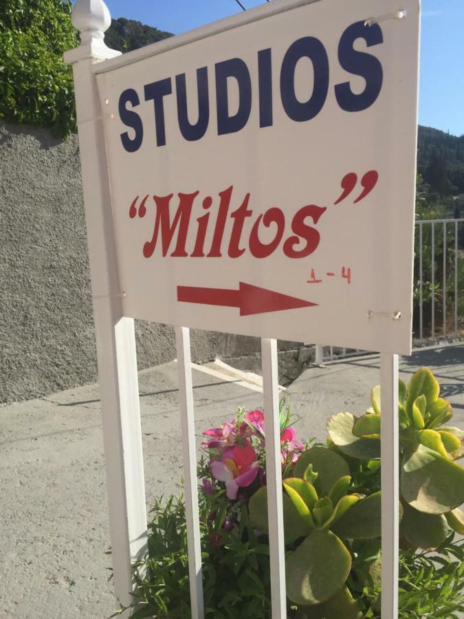 Miltos Studios Paleokastritsa Eksteriør billede